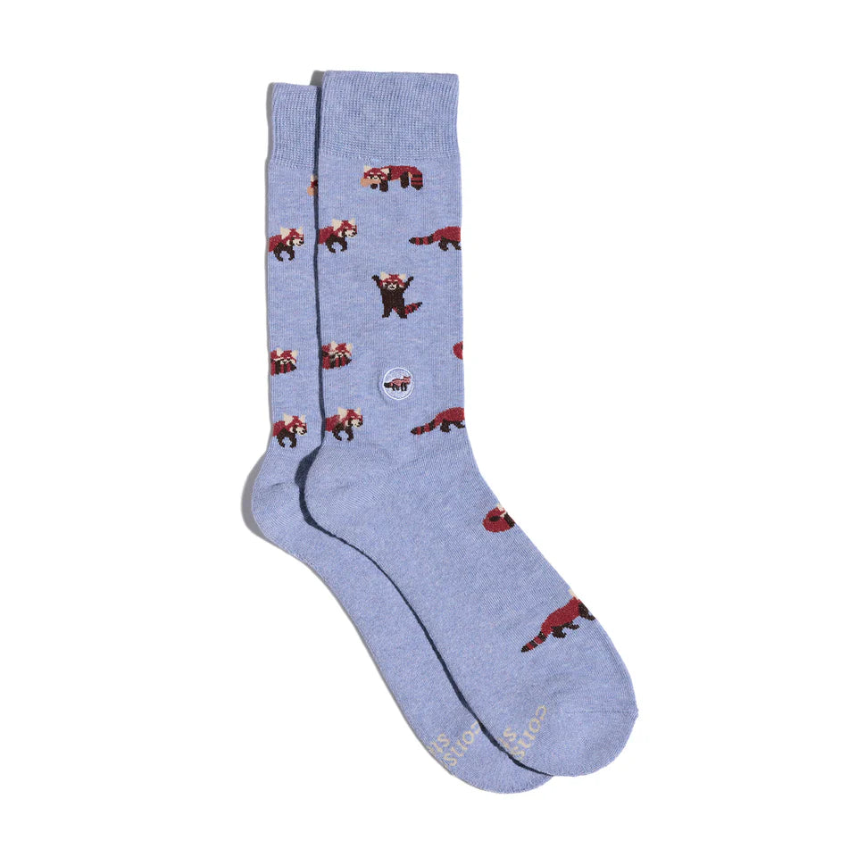 Socks that Protect Red Pandas